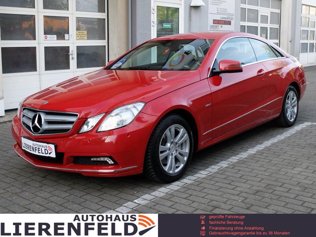 Mercedes-Benz E 250 CGI Coupe Avantgarde 85 Tkm Scheckheft - photo 1