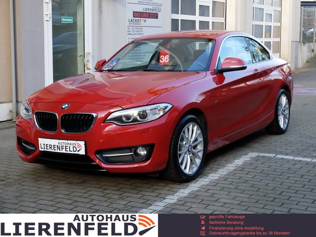 BMW 220 d Coupe Automatik Leder nur 45 Tkm - foto 1