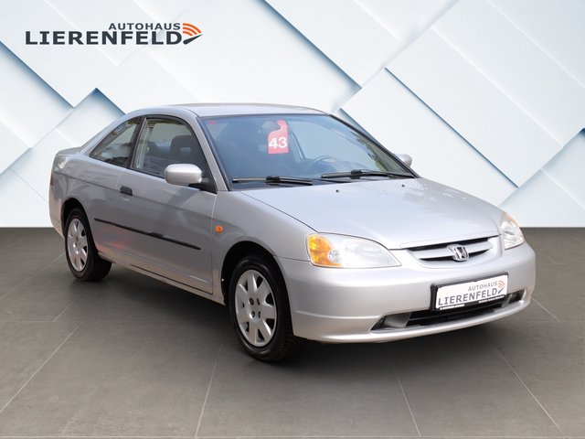 Honda Civic 1.7 i LS Coupe Klima aus 2.Hand unverbastellt - фото 2