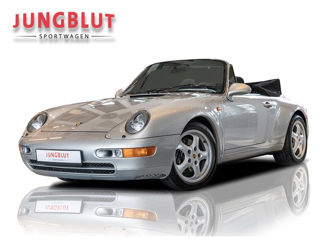 Porsche 993 911 Carrera Cabrio, 2.Hd.,deut. Auslief.,6-Gang-Getr. Gebrauchtwagen Kaufen | EZ 10/1997