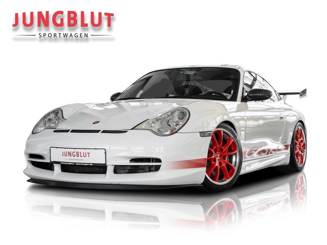Porsche 996 GT3 RS +deut.FZG+Top+Weiß/Rot+Supersprint Gebrauchtwagen Kaufen | EZ 07/2004