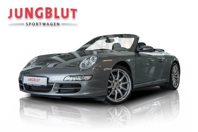 Porsche 997 Carrera 4 Cabrio + 2.Hand + Scheckheftgepflegt Gebrauchtwagen Kaufen | EZ 08/2007 | Preis 57.900 €