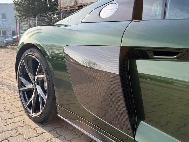 Audi R8 Coupe 5.2 FSI *1of1*-EXKLUSIVE*CARBON*FULL OPTION  RWD performance VERDE HERMES - photo 10