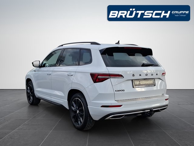 Skoda Karoq 1.5 TSI Sportline DSG / AHK / LEDER / KAMERA360 / ACC / NAVI - bilder 2