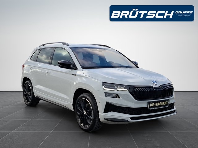 Skoda Karoq 1.5 TSI Sportline DSG / AHK / LEDER / KAMERA360 / ACC / NAVI - bilder 1