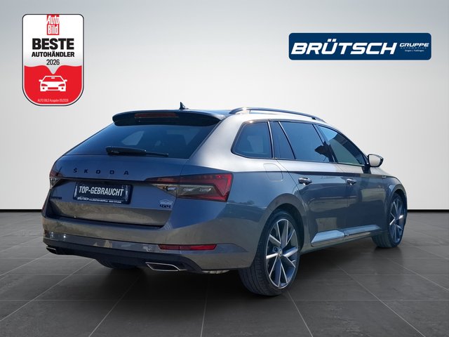 Skoda Superb Combi 2.0 TSI Sportline 4x4 DSG / AHK / STHZG / CANTON - bilder 4