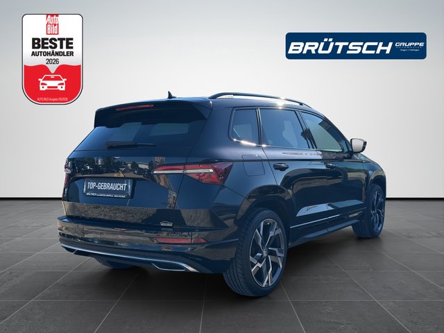 Skoda Karoq 2.0 TSI Sportline 4x4 DSG / AHK / NAVI / PANORAMA / SITZHEIZUNG - bilder 3