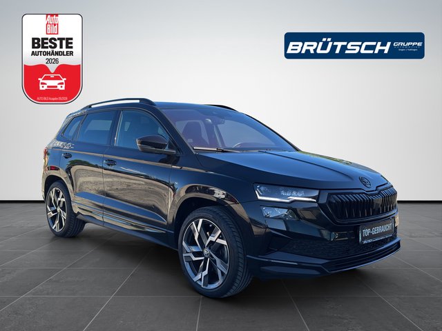 Skoda Karoq 2.0 TSI Sportline 4x4 DSG / AHK / NAVI / PANORAMA / SITZHEIZUNG - bilder 1