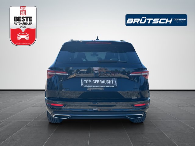 Skoda Karoq 2.0 TSI Sportline 4x4 DSG / AHK / NAVI / PANORAMA / SITZHEIZUNG - bilder 5