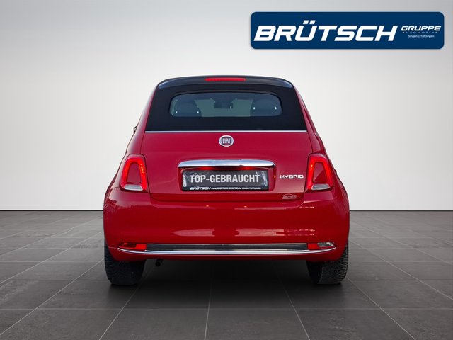 Fiat 500C 1.0 Cabrio Mild Hybrid Red KLIMA / NAVI / PDC / ALU - bilder 5
