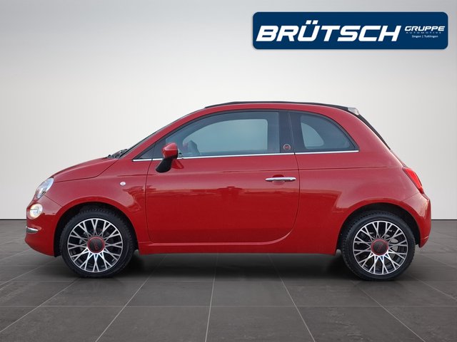 Fiat 500C 1.0 Cabrio Mild Hybrid Red KLIMA / NAVI / PDC / ALU - bilder 6