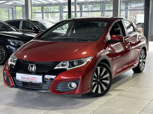 Honda Civic 5-trg 1.8 Elegance MFL Navi DAB Kamera LED Gebrauchtwagen Kaufen | EZ 10/2015