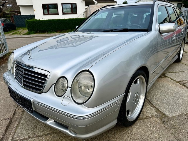 Mercedes-Benz E 55 T AMG * LPG-Gas * 18"LM * Service NEU * SZH Gebrauchtwagen Kaufen | EZ 12/2000 | Preis 13.999 €