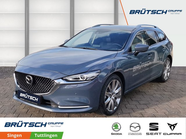 Mazda 6 SK SKYACTIV-G 194 FWD 6AG Sportsline + Leder-Schwarz - bilder 1