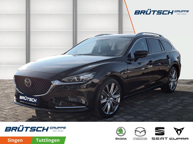 Mazda 6 SK SKYACTIV-G 194 FWD 6AG Sportsline + Leder-Schwarz - bilder 1