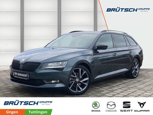 Skoda Superb Combi 2.0 TDI SportLine 4x4 DSG / AHK / NAVI / STHZG - bilder 1