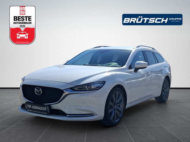 Mazda 6 Kombi 2.0 Exclusive-Line AUTOMATIK / KAMERA360 / LED / NAVI - foto 1