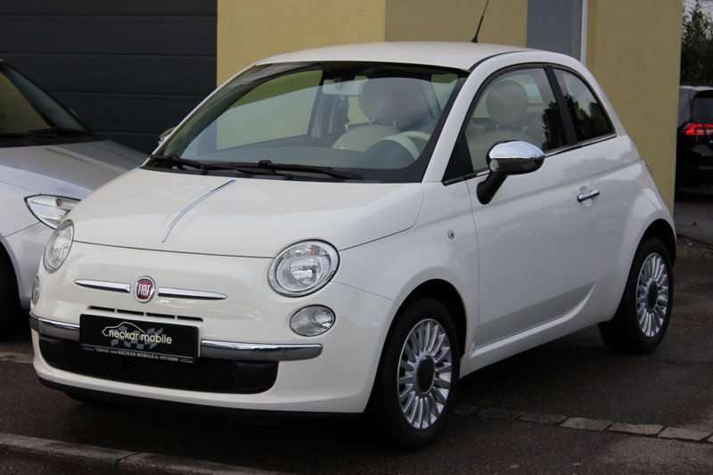 Fiat 500 1.2 Lounge Scheckheft Kima PDC Blue Me
