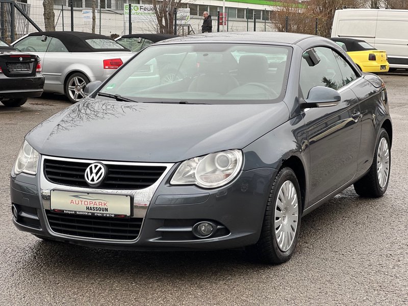 Volkswagen Eos Cabrio 2.0 Xenon Tempo PDC SHZ Klimaauto Bord 1. Hand