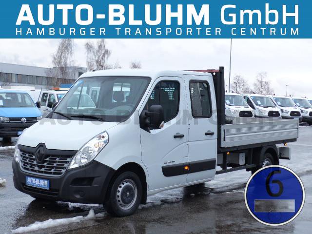 Renault Master 35-145 dCi-EU6 Doka Maxi L3 + Klima + AHK 2,5 T