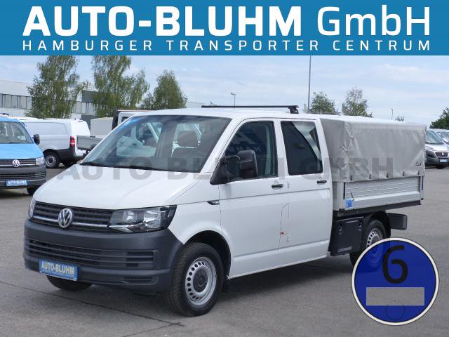 Volkswagen T6 2.0 TDI EU6 Doka LR + Klima + Standhzg. + Plane