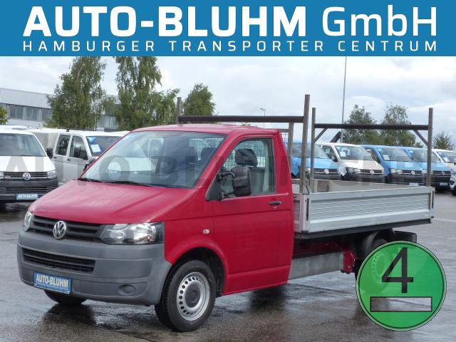Volkswagen T5 2.0 TDI Pritsche LR + Klima + AHK + Leiterträger