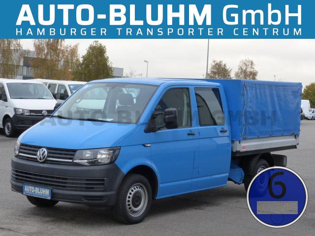 Volkswagen T6 TDI-BMT DOKA 6 SITZER PLANE & SPRIEGEL + AHK 2,5T