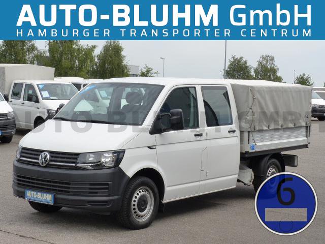 Volkswagen T6 2.0 TDI Doka Plane + Klima Navi Standhzg 5-Sitze AHK