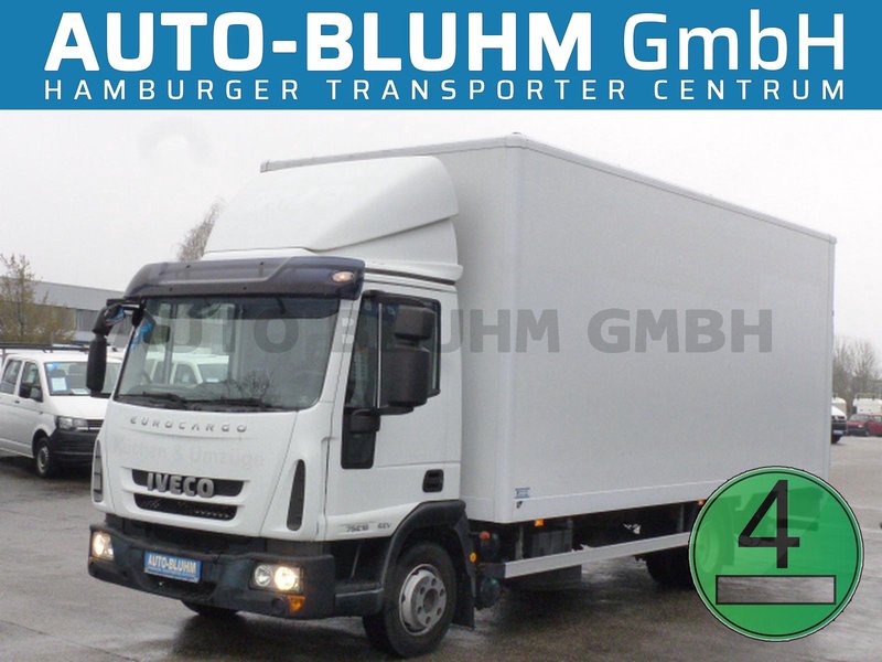 Iveco EuroCargo 75E18 EEV Koffer Maxi + LBW AC LFF Cam