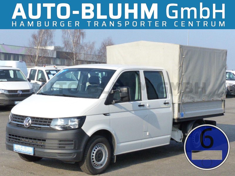 Volkswagen T6 2.0 TDI-SCR Doka Plane + Klima 6-Sitze