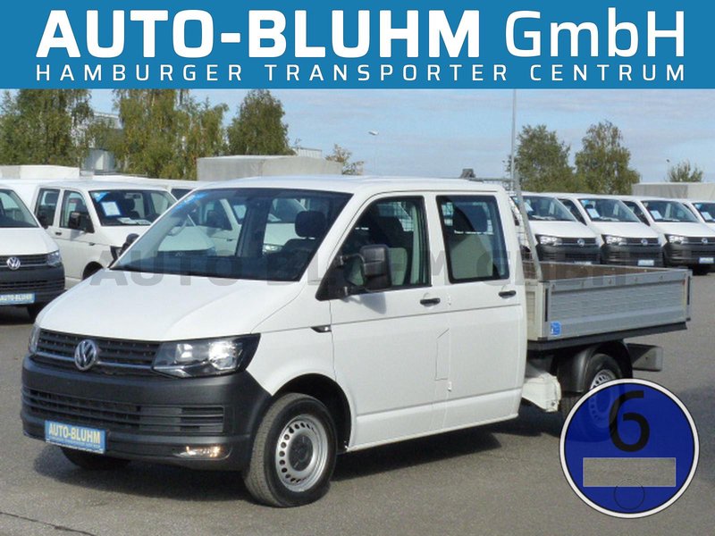 Volkswagen T6 2.0 TDI Doka Klima Navi 5-Sitze Leiterträger