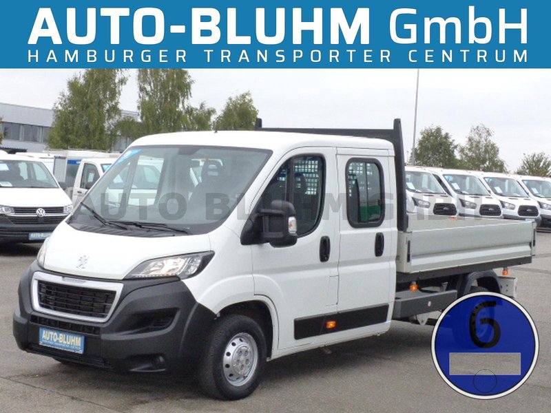 Peugeot Boxer 2.2 Blue-HDi Doka L3 + AHK 2.5T Klima 7-Sitze