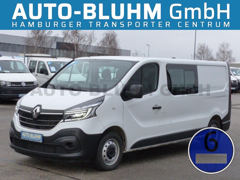 Renault Trafic 120-dCi Doka Komfort L2 Klima AHK 6-Sitze