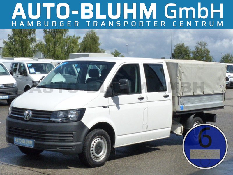 Volkswagen T6 TDI-SCR Doka Plane + AC 6-Sitze AHK Standhzg