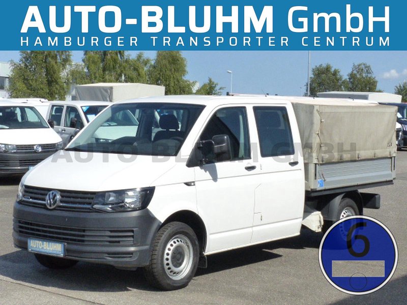 Volkswagen T6 2.0-TDI Doka Plane 4X4 AHK 2,5T Klima Stdhzg