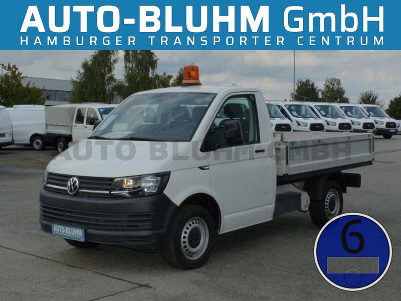 Volkswagen T6 TDI EK Pritsche KR + AHK 2,5T + 3-Sitze + RKL