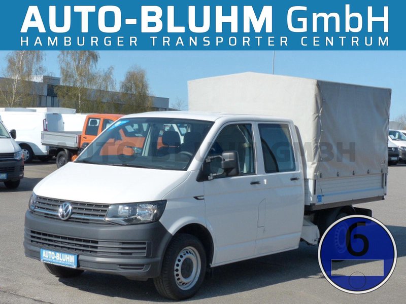 Volkswagen T6 2.0 TDI Doka Plane Klima Standhzg 6-Sitze AHK