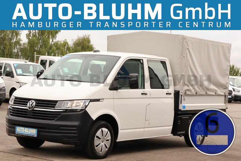 Volkswagen T6.1 TDI Doka Plane Navi Standhzg 2-Kisten Klima