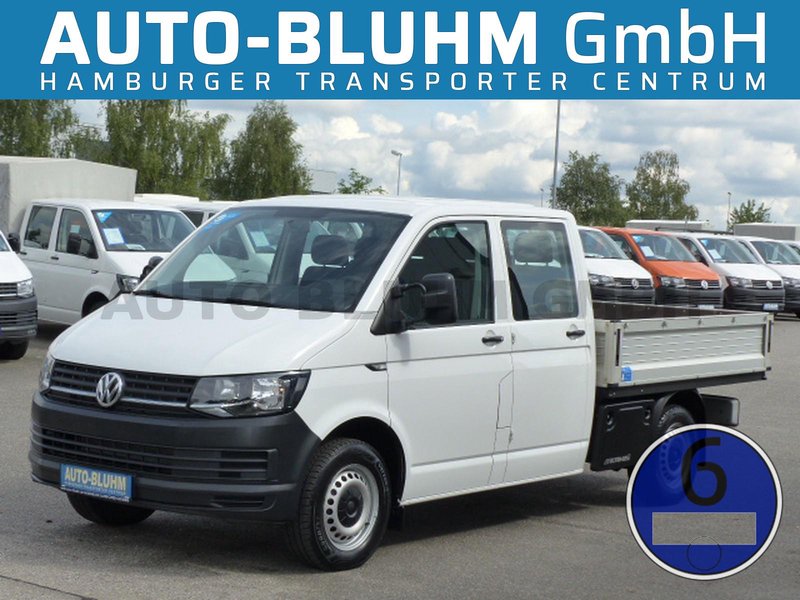 Volkswagen T6 2.0 TDI Doka Klima Standhzg AHK 2-Kisten