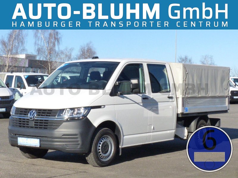 Volkswagen T6.1 TDI Doka Plane AHK 2,5T Standhzg 6-Sitze AC