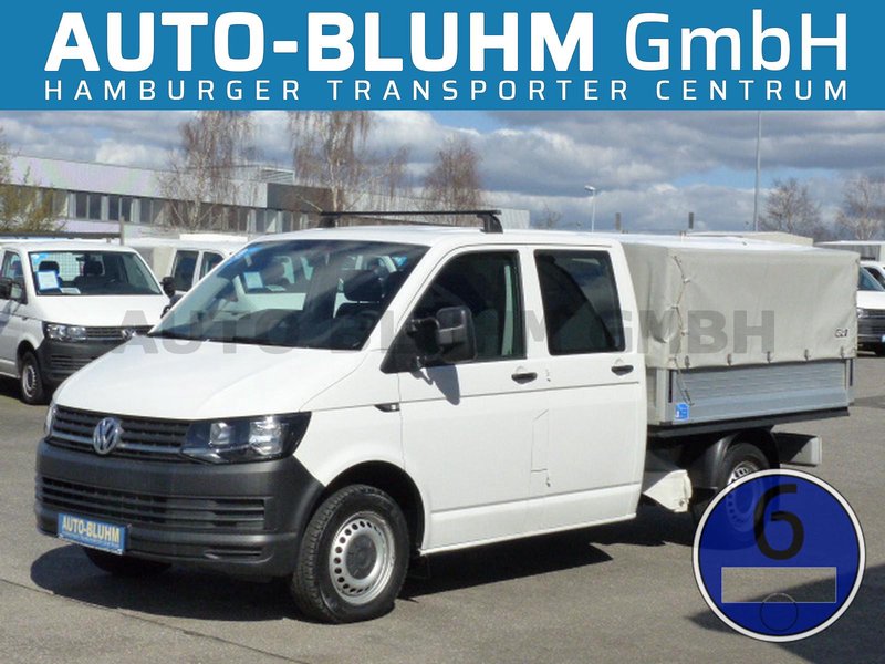 Volkswagen T6 2.0 TDI Doka Plane + AC Standhzg 6-Sitze AHK