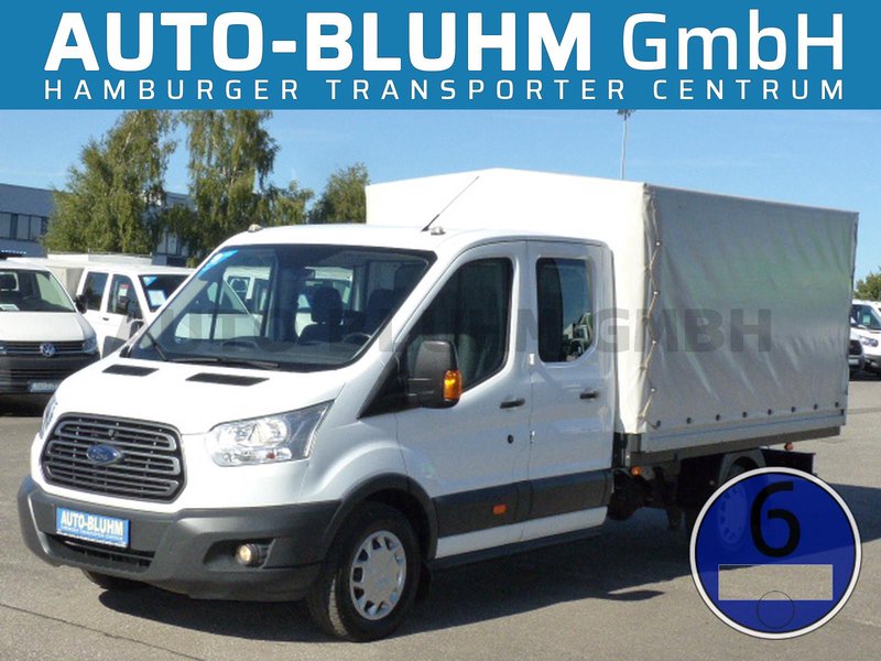 Ford Transit 350-EB Doka Plane L4 Stdhzg. AC AHK 2.8T