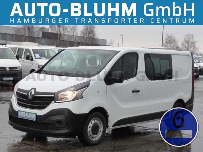 Renault Trafic 120-dCi Doka L1H1 + AHK 6-Sitze Klima PDC