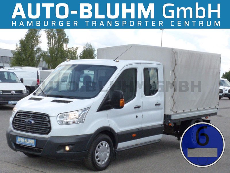 Ford Transit 350-EB Doka Plane L3 AC Stdhzg AHK 2.6T