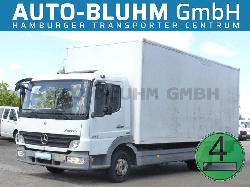 Mercedes-Benz Atego-2 816 BlueTec 5 Koffer LBW 1000-KG 3-Sitze