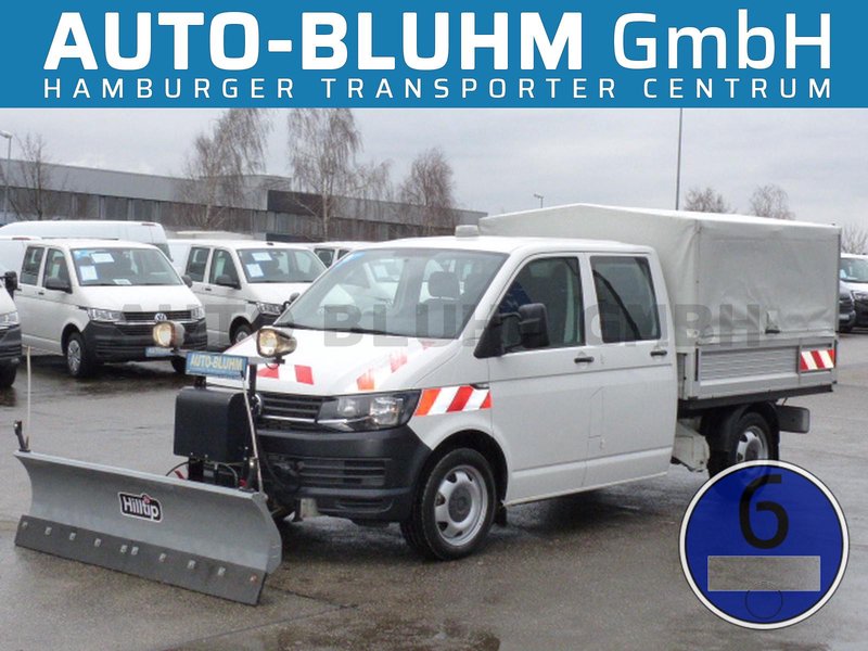 Volkswagen T6 TDI Doka Plane 4x4 + Schneeschild Salzstreuer