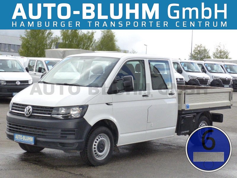 Volkswagen T6 2.0 TDI-SCR Doka AC AHK Stdhzg Kisten 6-Sitze