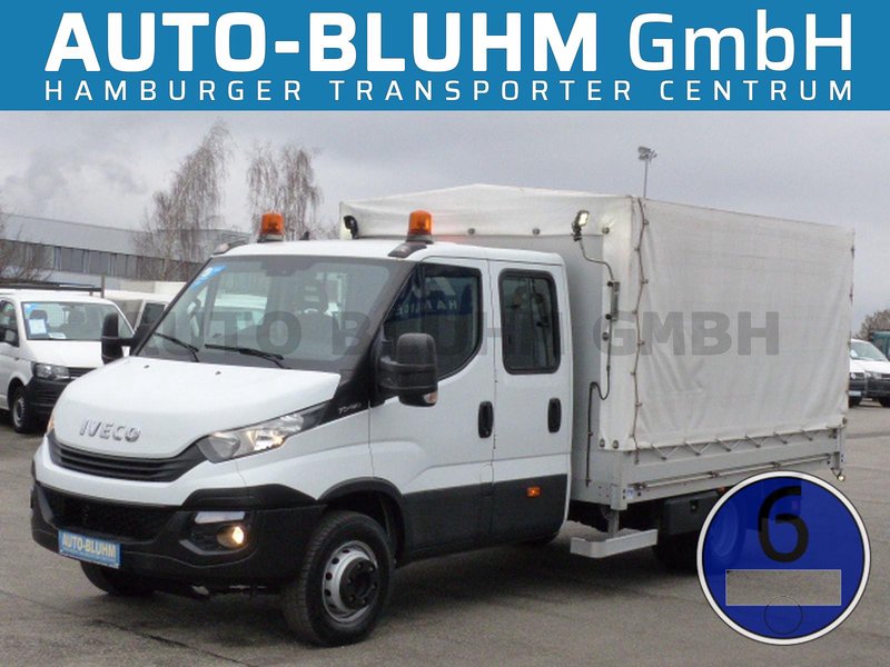 Iveco Daily 70-180 Doka Plane Maxi AC Navi AHK Stdhzg