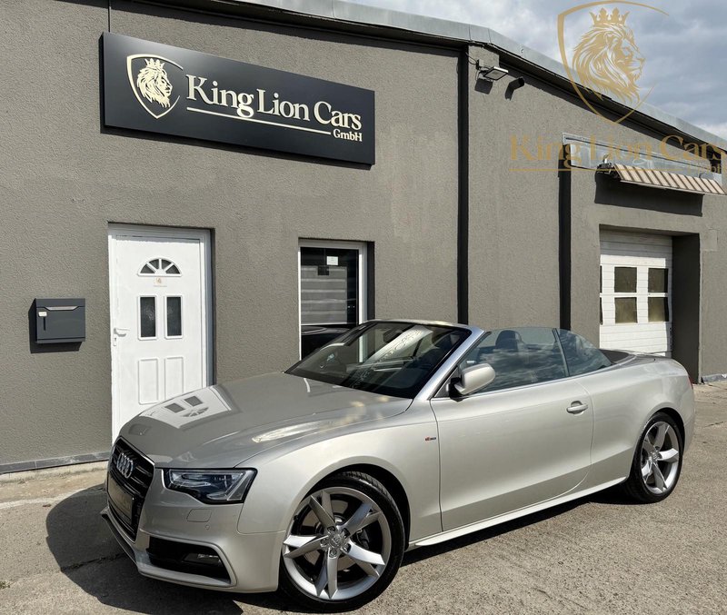 Audi A5 Cabriolet 3.0 TDI EURO6 S LINE SPORT+KAMERA+AHK