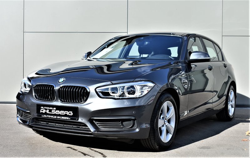 BMW 118i Aut.Exclusive Led Navi Leder Komfortzug. PDC Speed Limit